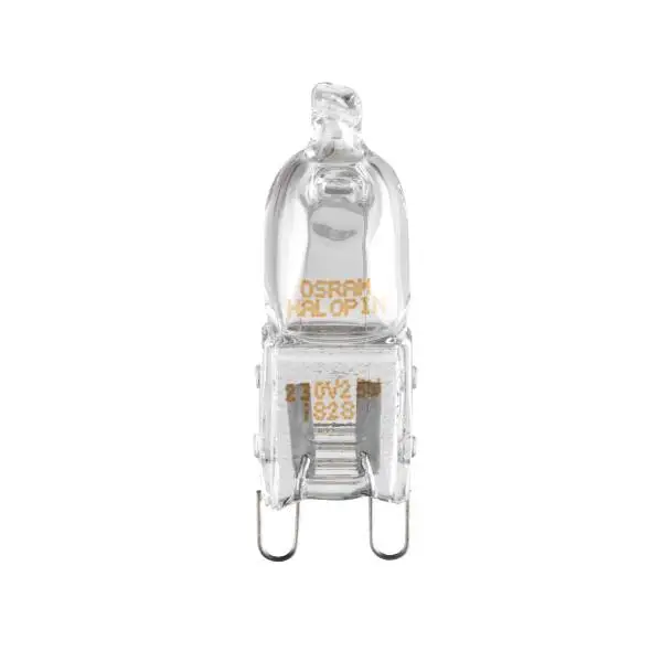 נורת הלוגן מקורית 25W מילה מק"ט 10410330 לתנור אפייה ותנור אידוי, עמידה 300 מעלות