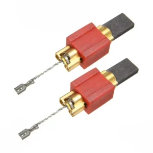 זוג מחזיקי מברשת פחמן מקורי למנוע מכונת כביסה מילה Miele 4297410